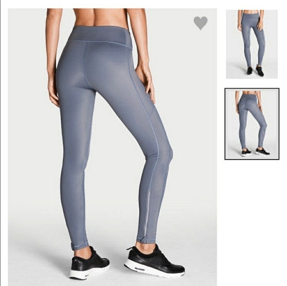 Victoria's Secret Pants - Victoria's Secret Tights "Zip Play - Ankle Zipper" New S